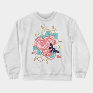 night roses Crewneck Sweatshirt